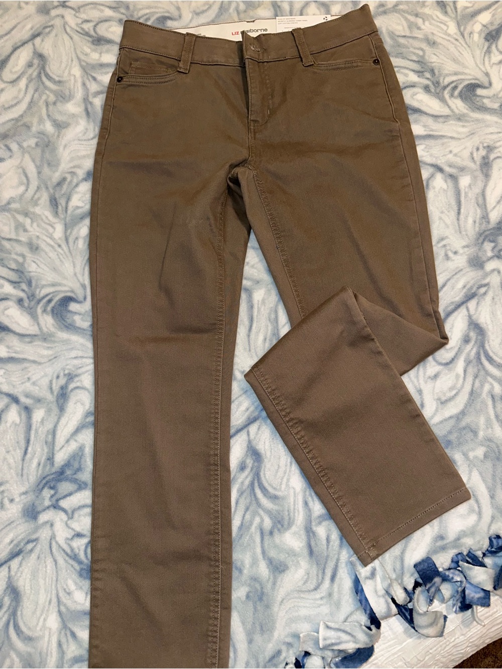 Women’s Brown Straight-Leg Pants